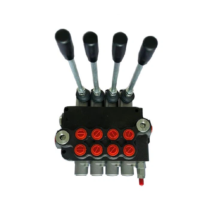 P40 Seria Monoblock Directional Control Corgle Hydraulic Multiway Valve