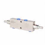 Podwójny hydrauliczny dostawca zastawki kontrolnej